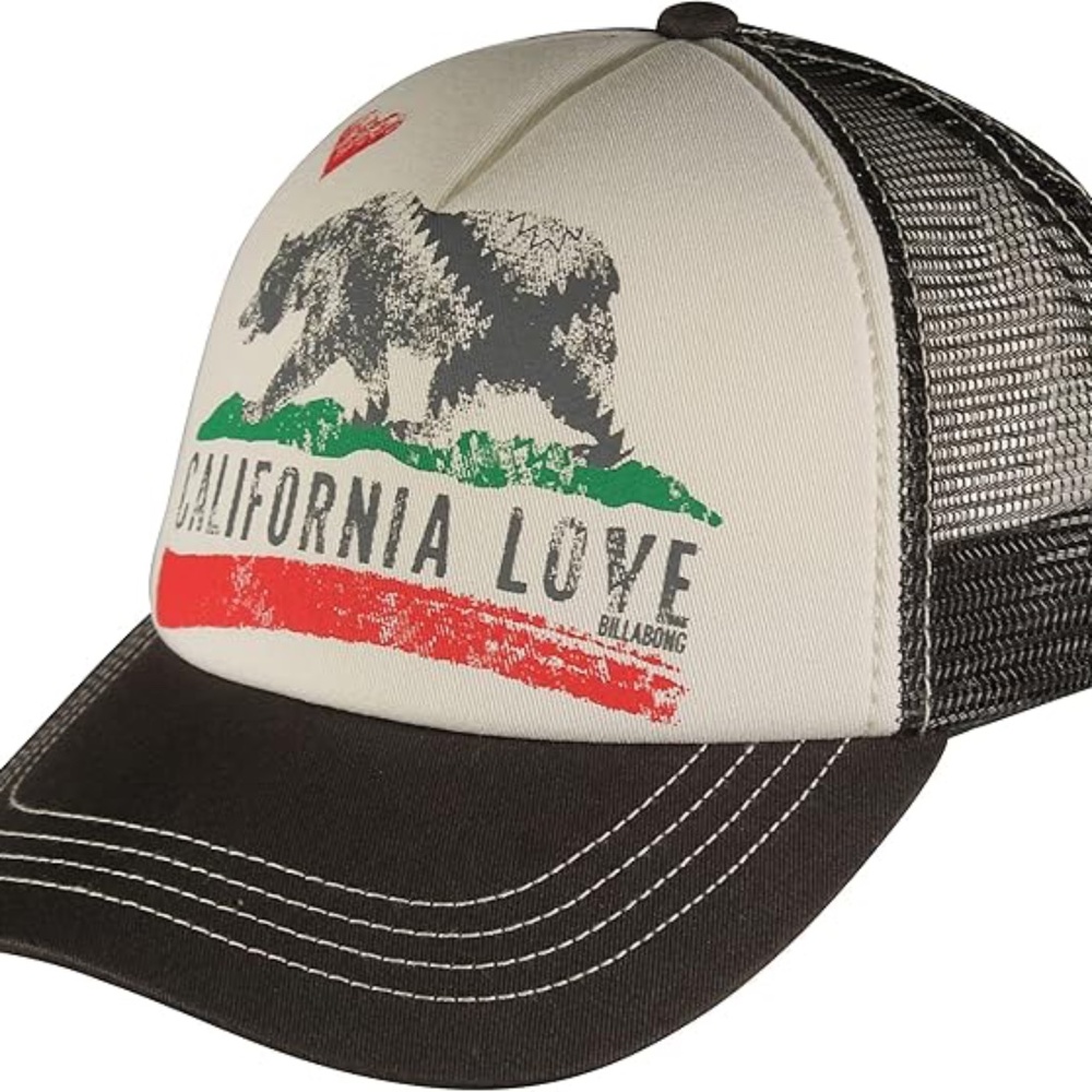 Billabong Womens California Love Pitstop Adjustable Trucker Hat